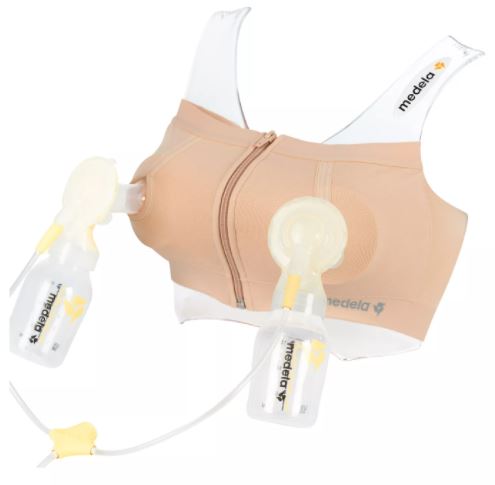 Medela Easy Expression Hands Free Pumping Bustier - Nude