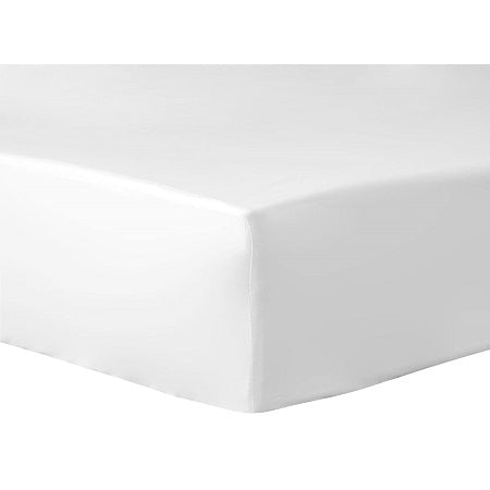 Kidiway Fitted Cotton Crib Sheet - Bright White