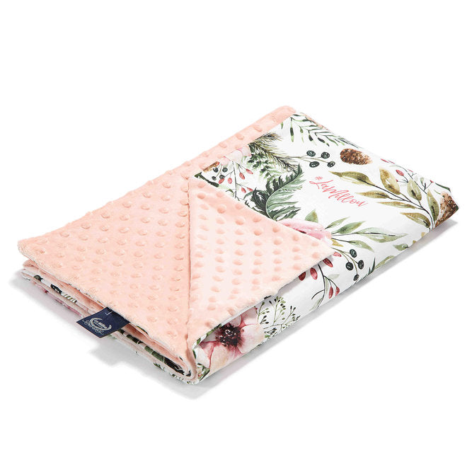 La Millou Toddler Light Blanket - Wild Blossom Pink
