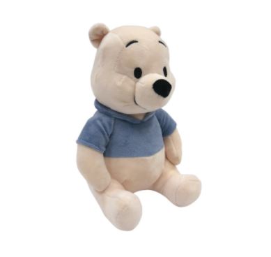 Lambs & Ivy Disney Baby Forever Pooh Beige/Blue Bear Plush – Winnie the Pooh 780043P