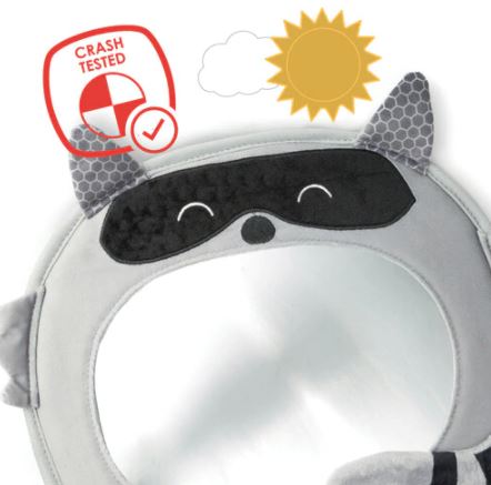 Diono Baby Easy View Mirror - Racoon 40118-GL