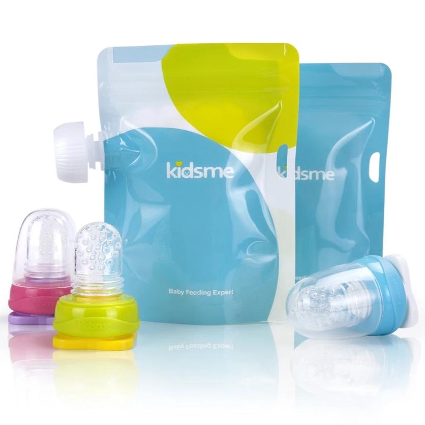 Kidsme Reusable Food Pouch with Adaptor