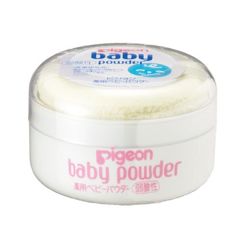 Pigeon Baby Powder With Squalane & Jojoba Oil 30g - Yellow Puff 07066