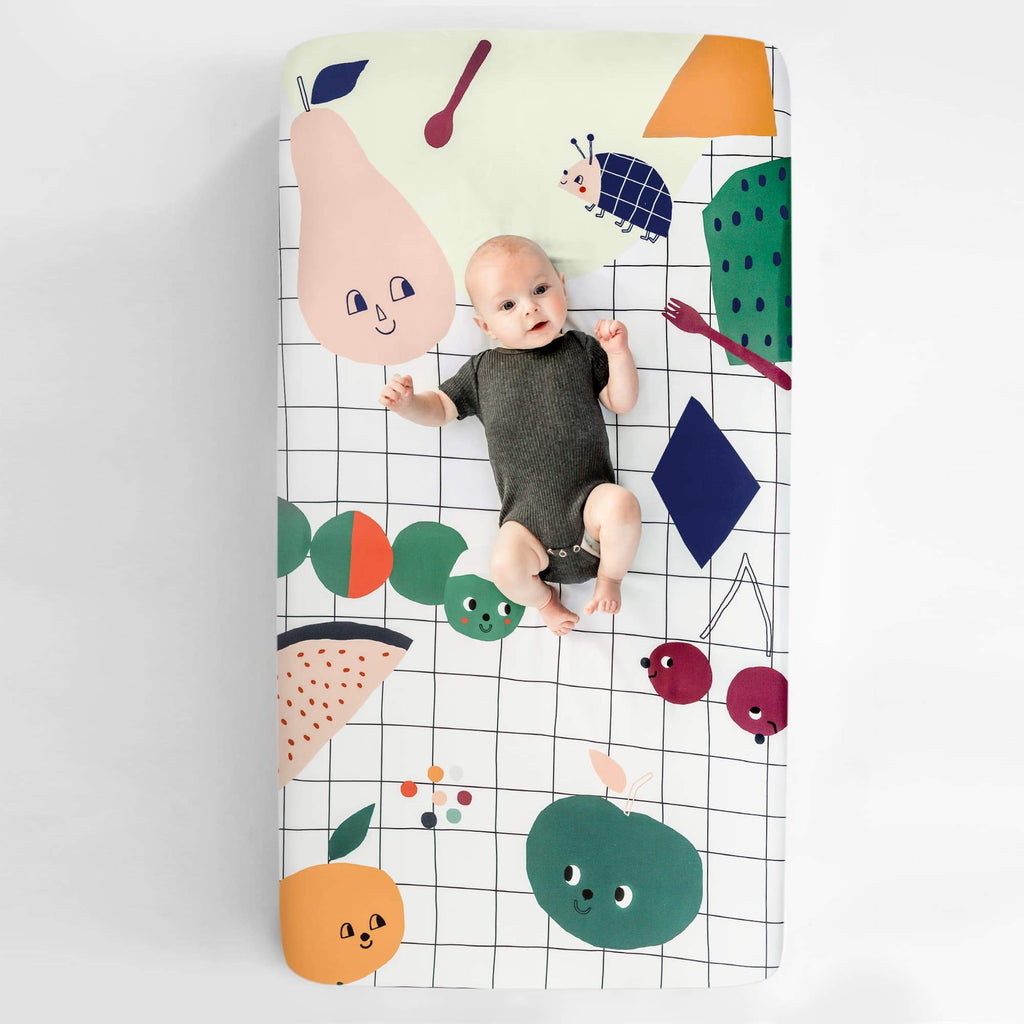 Rookie Humans Crib Sheet - Picnic In The Park 630231