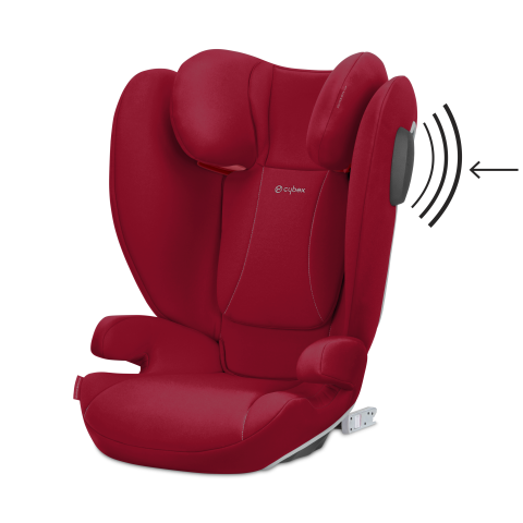 Cybex Solution B2-Fix + Lux Booster Seat - Dynamic Red 521002911