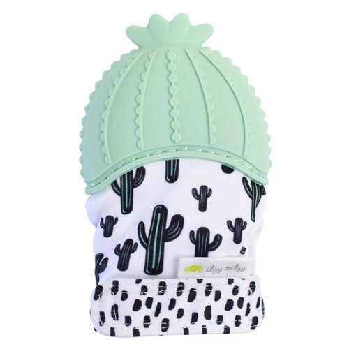 Itzy Ritzy Silicone Teething Mitts - Cactus