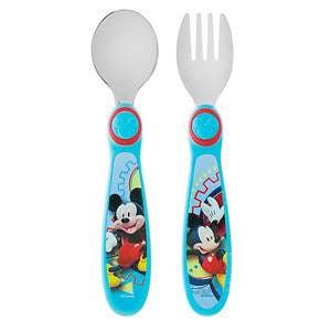 The First Years Disney Easy Grasp Flatware Mickey