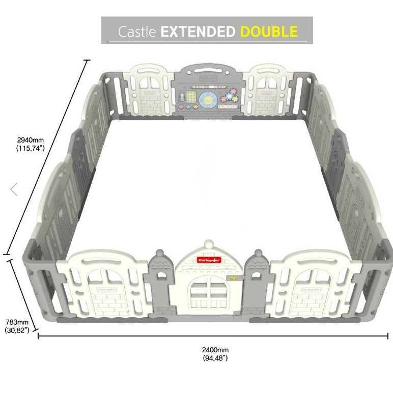Dwinguler Castle Extension Kit - Downy Grey