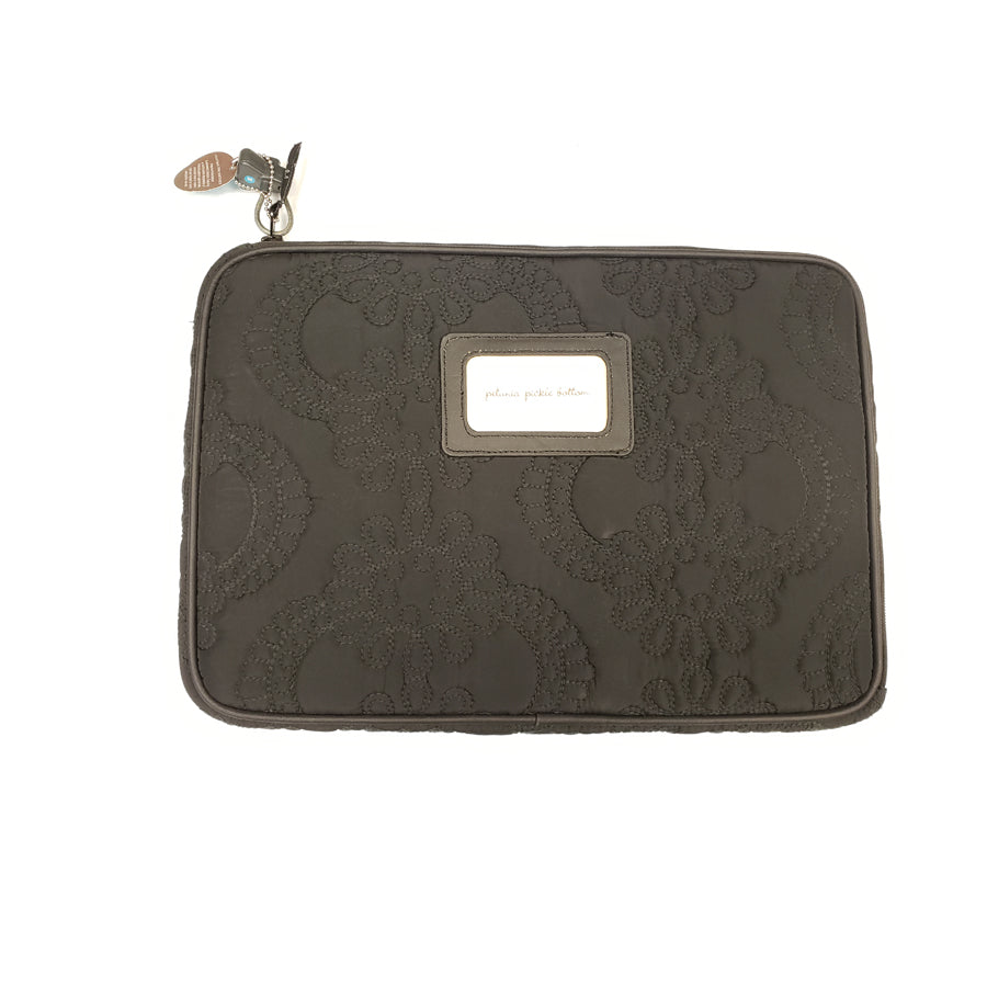 Petunia Pickle Bottom Embossed Carried Away Laptop Case - Central Park North Stop