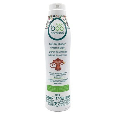 Boo Bamboo Baby Natural Diaper Cream Spray 150g