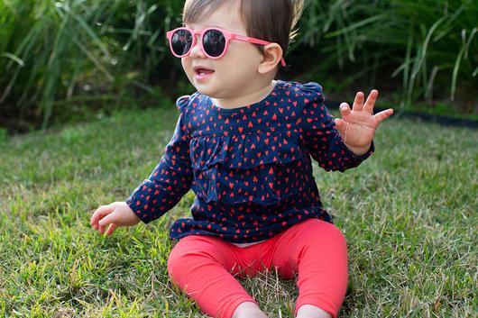 Babiators Sunglasses Keyhole Wonderfully Watermelon 0-2yrs