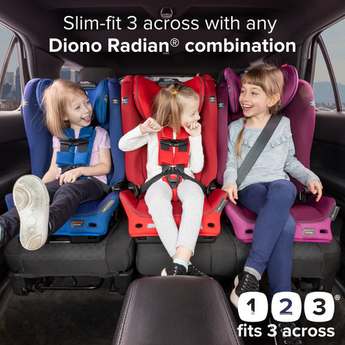 Diono Radian 3RXT Safe Convertible Car Seat Purple Plum