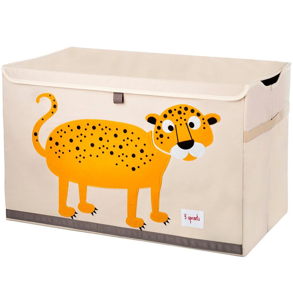 3 Sprouts Toy Chest Leopard