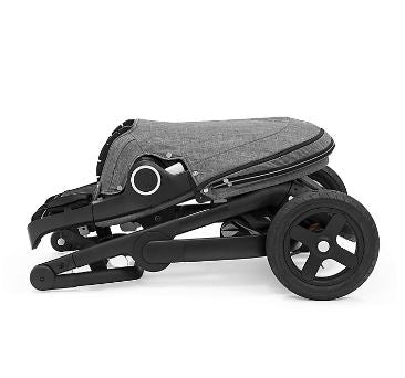 Stokke Trailz Black Chassis with Black Handle