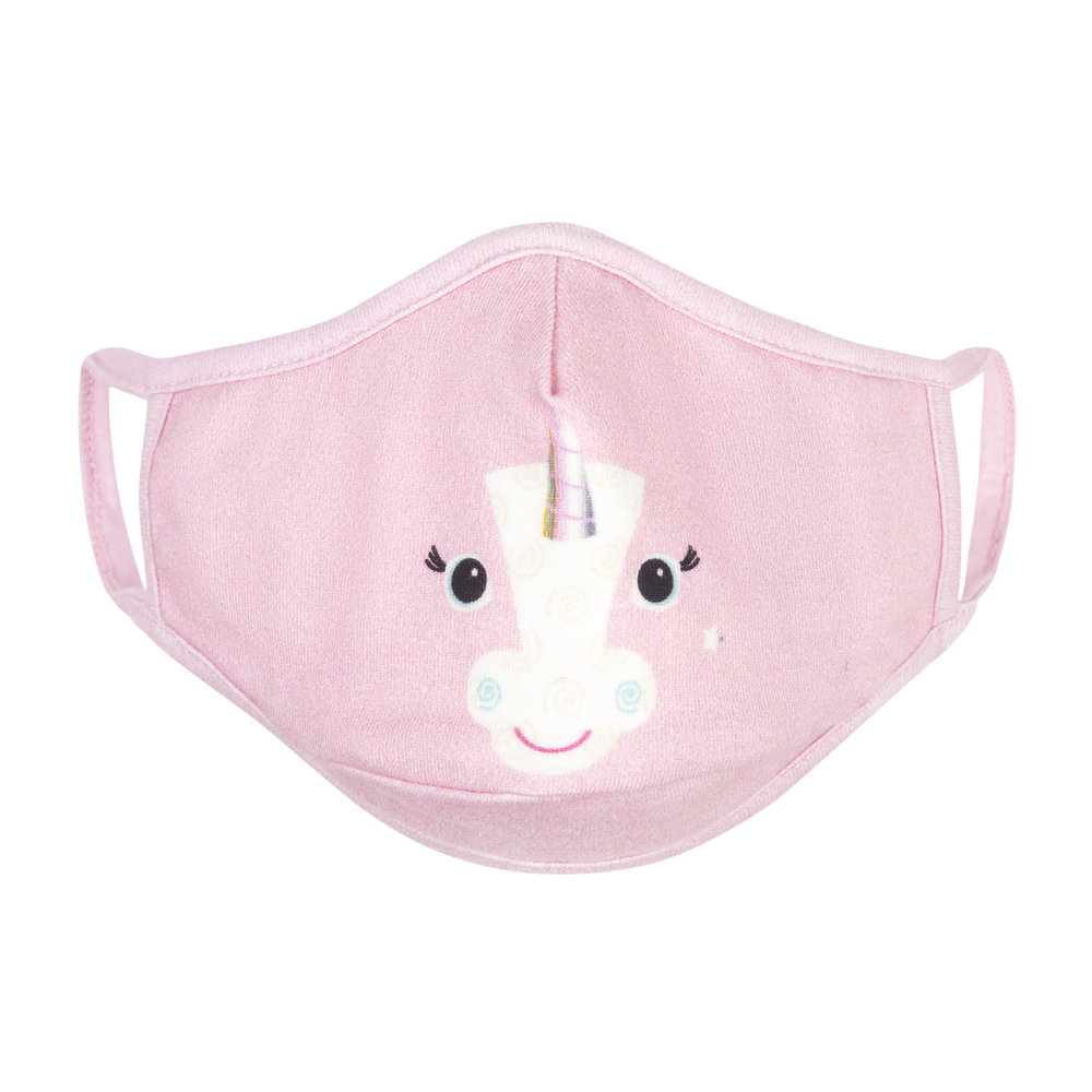 Zoocchini Organic Reusable Mask 3pk - Unicorn Multi