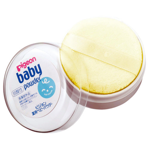 Pigeon Baby Powder With Squalane & Jojoba Oil 30g - Yellow Puff 07066