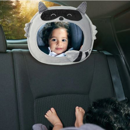 Diono Baby Easy View Mirror - Racoon 40118-GL