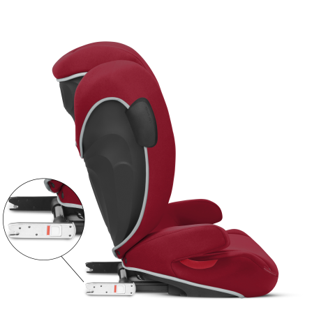 Cybex Solution B2-Fix + Lux Booster Seat - Dynamic Red 521002911