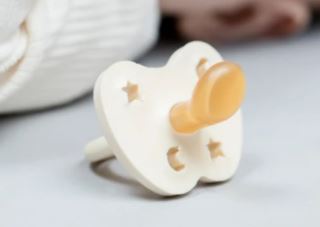 Hevea Pacifier Orthodontic - Milky White