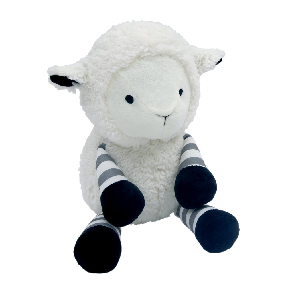Lambs & Ivy Little Sheep White/Gray Plush Lamb Stuffed Animal – Ivy 697043L