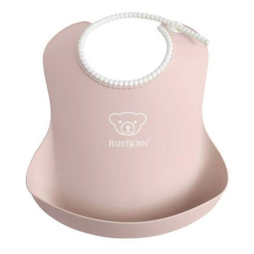 BABYBJÖRN Baby Bib Powder Pink 046364US