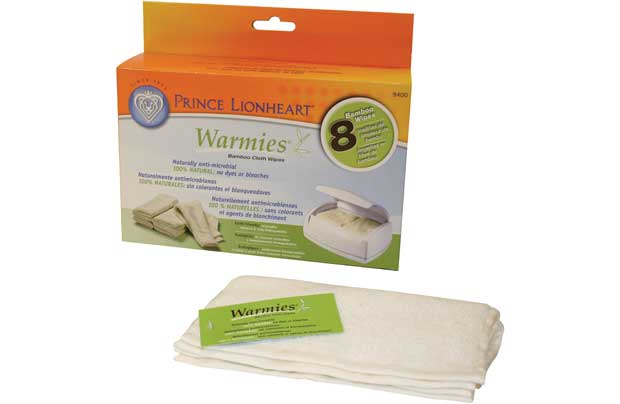 Prince Lionheart Reusable Warmies Cloth Wipes 8pk