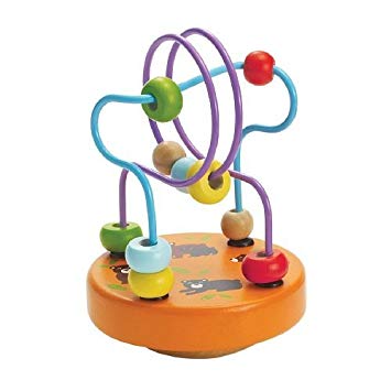 Manhattan Toy Wobble-A-Round Beads - Orange