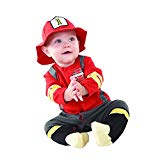 Baby Aspen Big Deamzzz Baby Firefighter Gift Box Set 0-6m