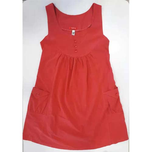 Sofi Co Lightweight Sleeveless Dress - Red