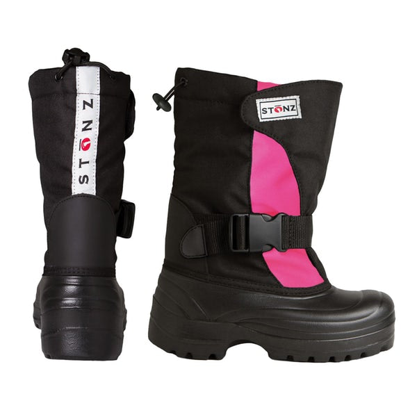 Stonz Winter Boots Trek - Pink/Black
