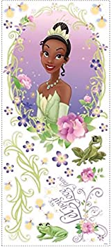 RoomMates The Princess and The Frog Wall Medallion with 3D Butterflies