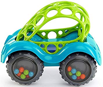 Oball Rattle & Roll Car - Blue