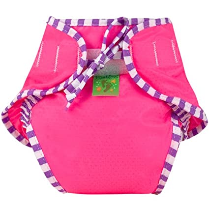 Kushies Swimsuit Diaper - Pink Small