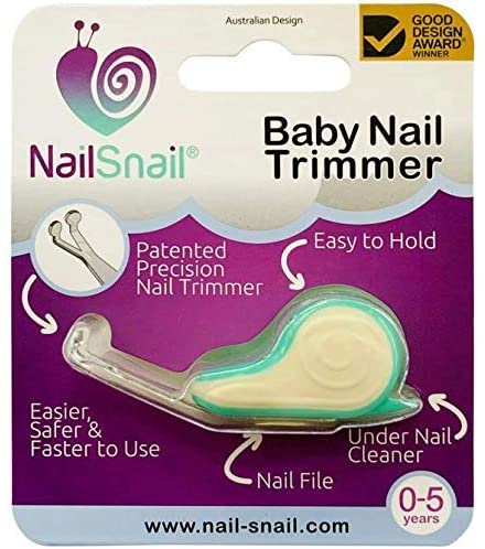 The Nail Snail - 3 in 1 Baby Nail Trimmer NS01