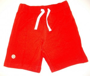 Gagou Tagou Jersey Knit Solid Shorts - Red