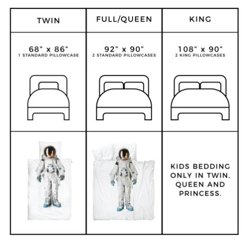 Snurk Airplane/Monkey Duvet Cover Set Twin