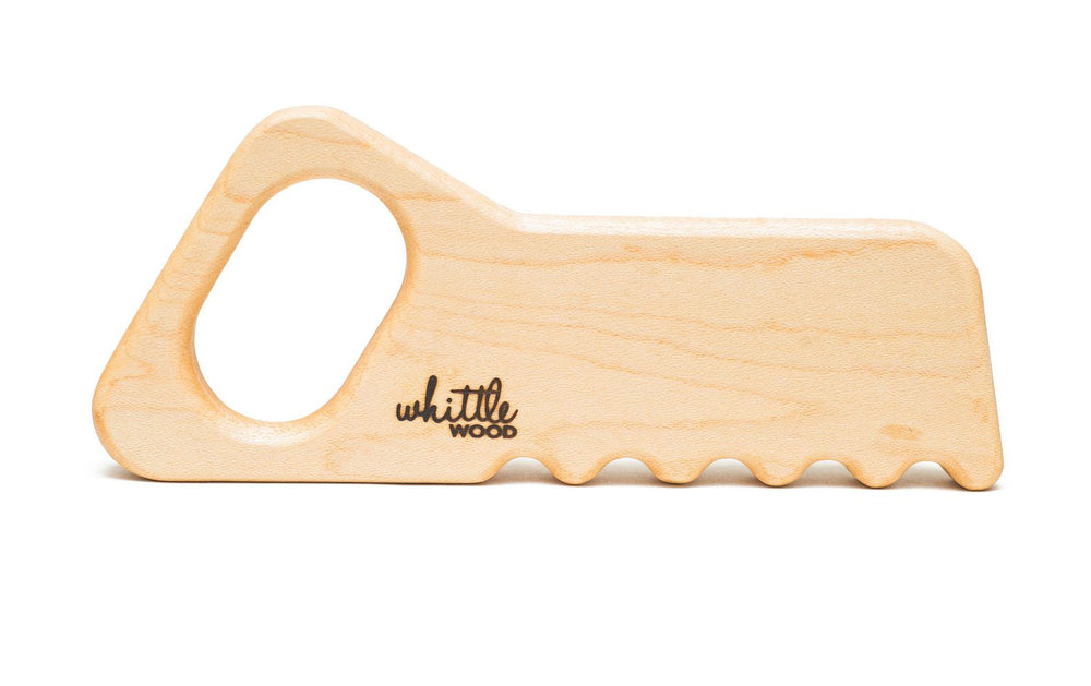 Whittle Wood Teether - Saw