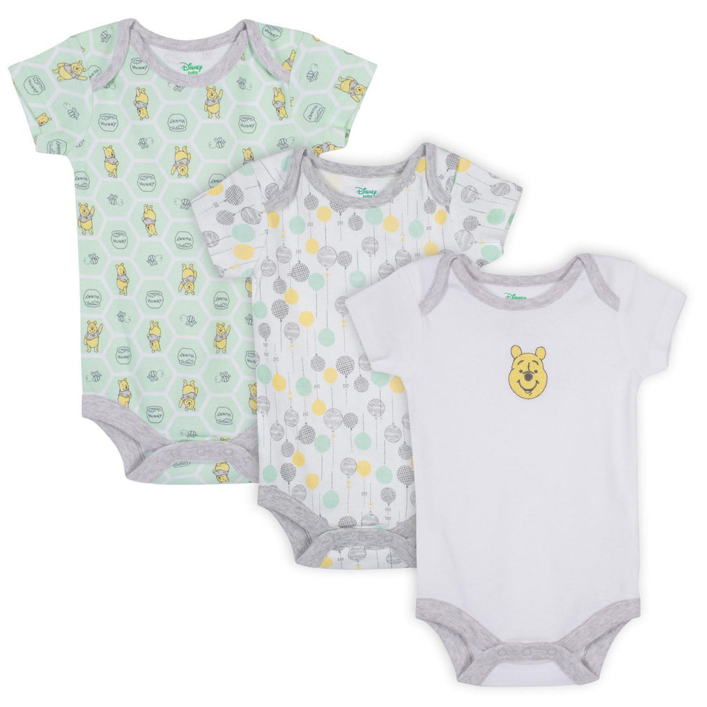 Gerber Disney Bodysuit 6-9M 3PK - Pooh