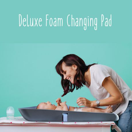 Babyworks Deluxe Foam Change Pad - Grey 29390