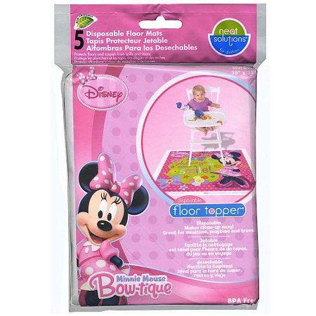 Neat Solutions® Disposable Floor Topper® - Minnie Mouse 5pk