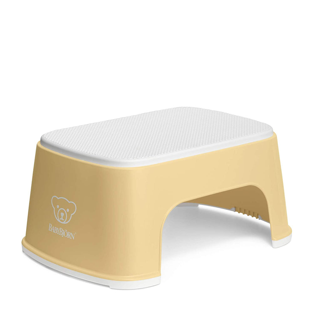 Babybjorn Step Stool Powder - Yellow/White