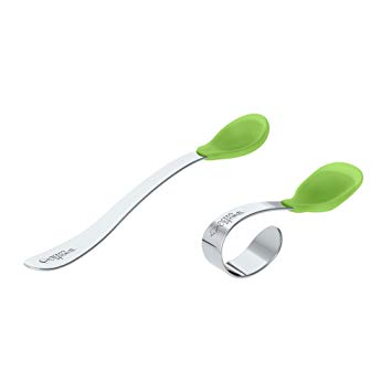 Green Sprouts Learning Spoon Set Green 9m+