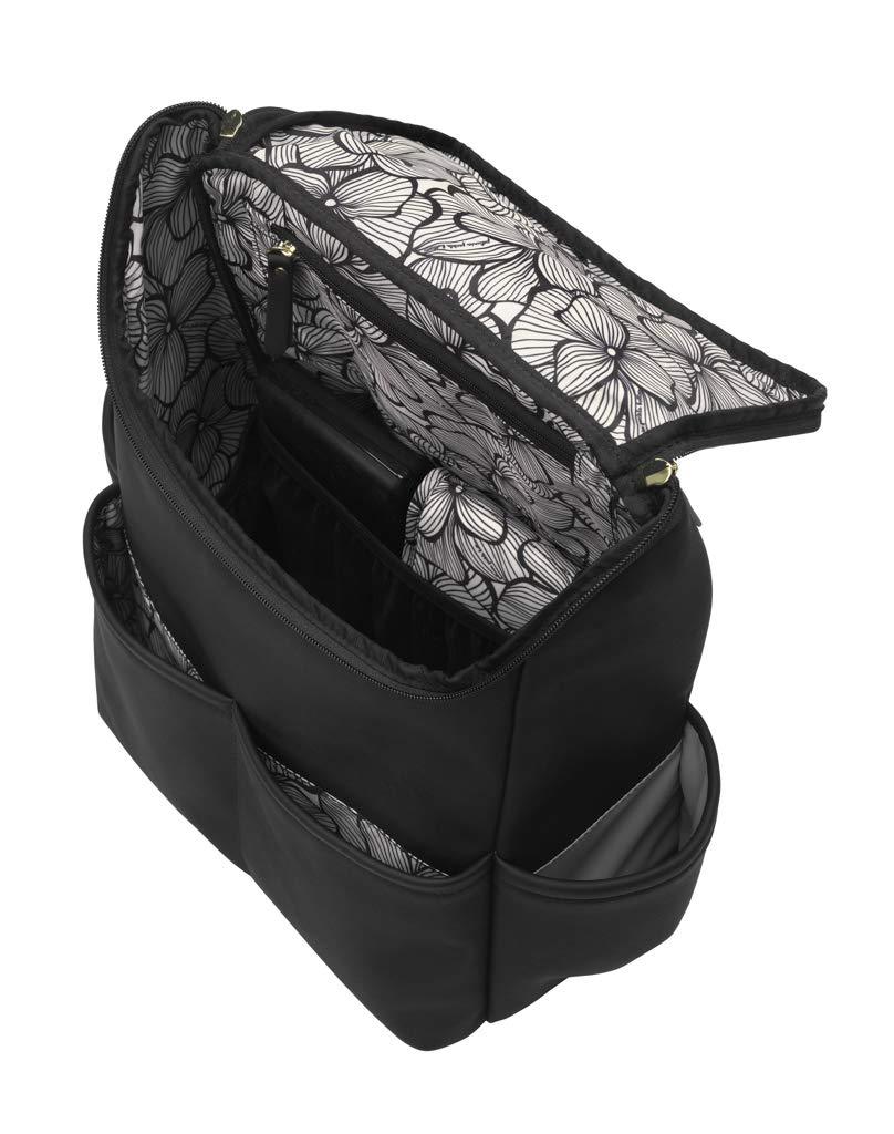 Petunia Pickle Bottom Method Backpack Black Matte Leatherette