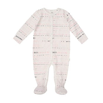 Firsts by Petitlem Baby Sleeper Knit Quiet Sky Girl