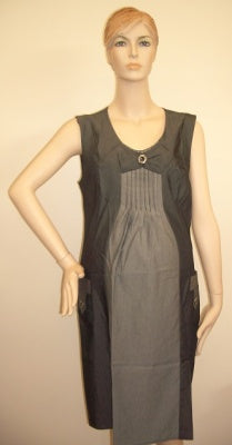 Sofi Co Jean Dress With Pockets - Black
