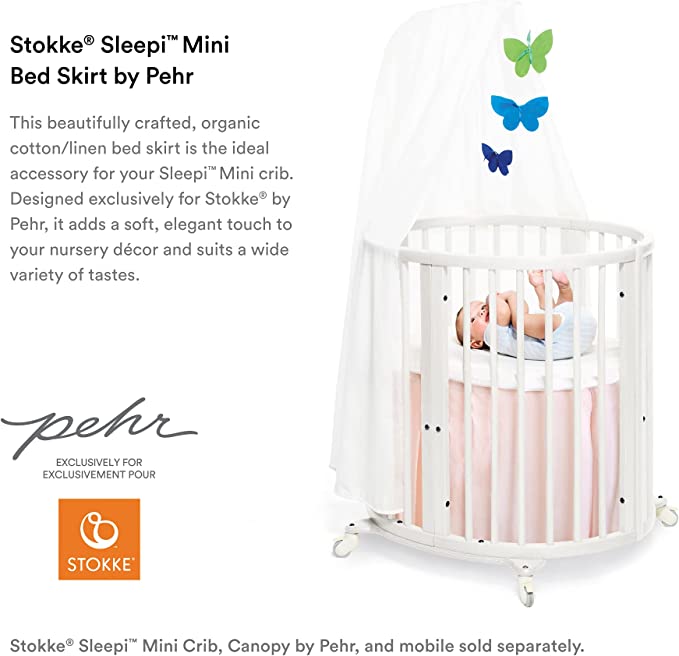 Stokke Sleepi MIni Bed V3 Skirt Pher - Blush