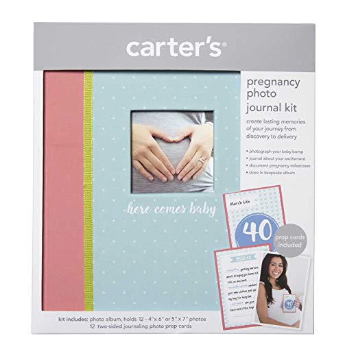 Carter's Pregnancy Photo Journal Kit, Here Comes Baby