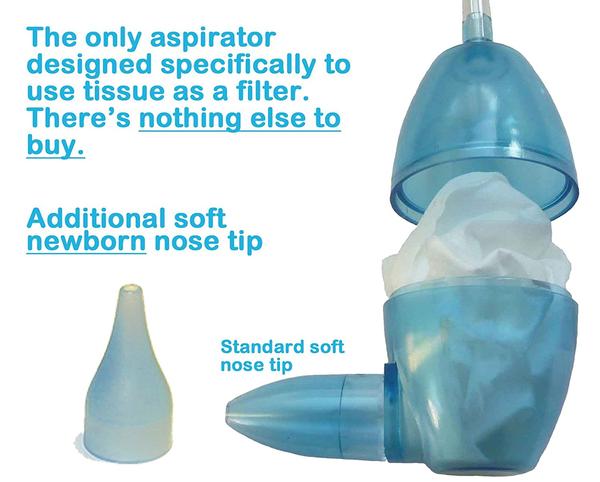 BabyComfy Nose Nasal Aspirator - Blue