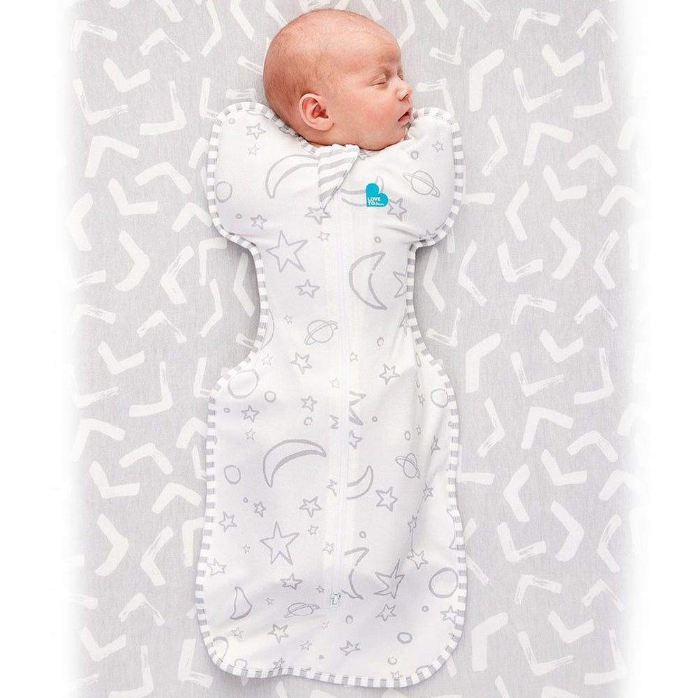 Love To Dream Swaddle Up™ SILKY-LUX Bamboo Swaddle Bag 1.0 TOG - Gray