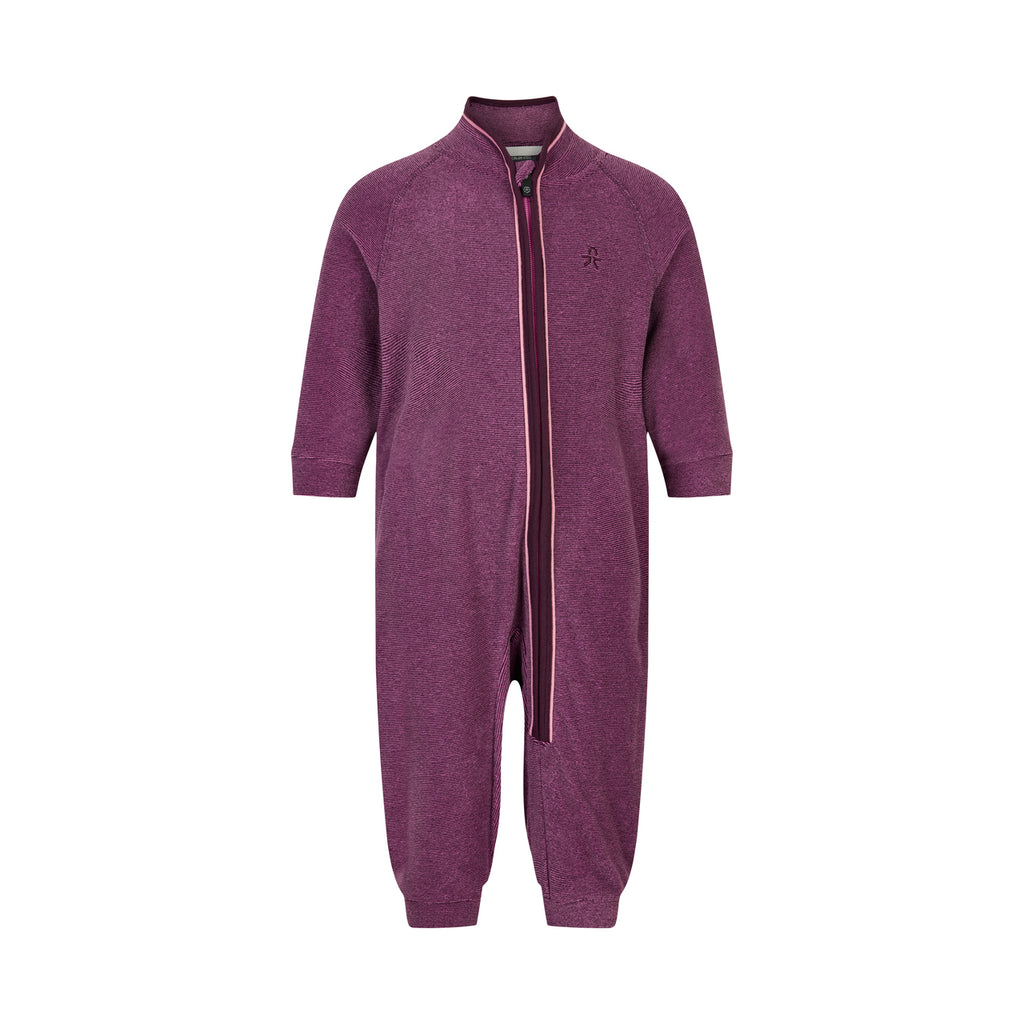 Color Kids Fleece Suit Jacket - Purple (740330-6553)